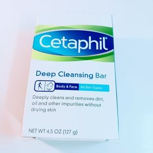 Cetaphil Deep Cleansing Bar body & face New